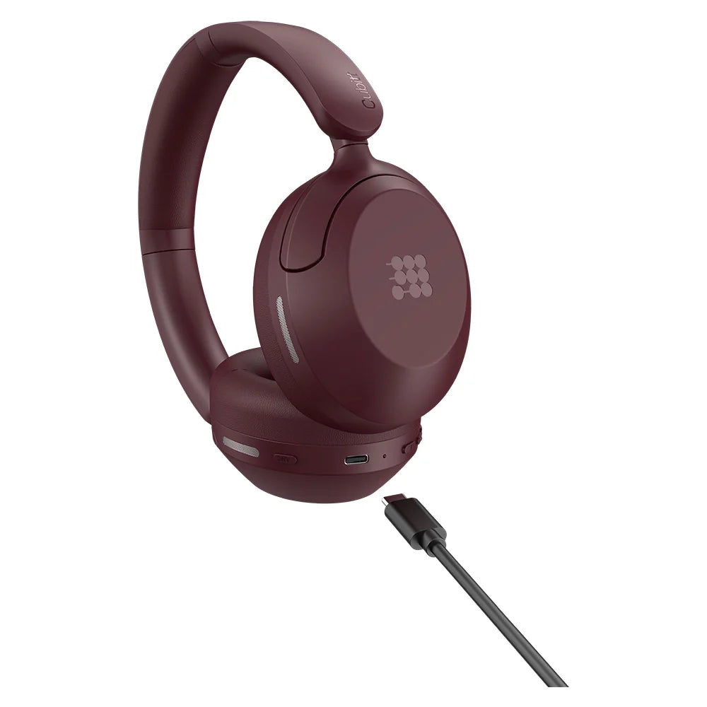 Audífonos Cubitt Power Headphones #color_deep burgundy