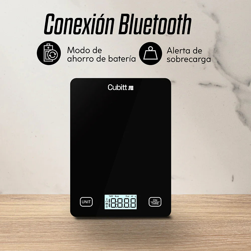 Báscula de Cocina Inteligente Cubitt #color_obsidian black